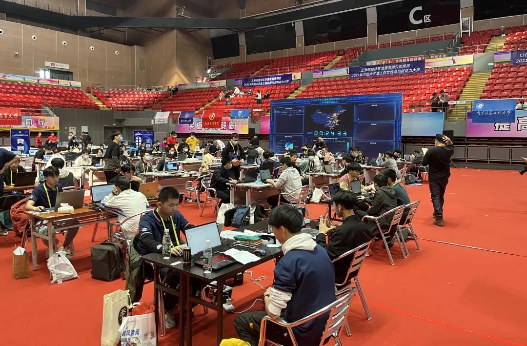 2021年中国大学生工程实践与创新能力大赛总决赛补赛场景
